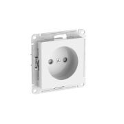 Розетка AtlasDesign 16А без заземл. защ. шторки быстрозажим. клем. механизм бел. SE ATN000149S