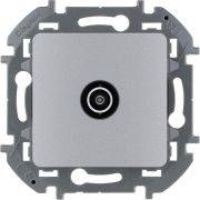 Розетка телевизионная оконечная TV Inspiria 10дБ 5-862мГц механизм алюм. IEK 673872